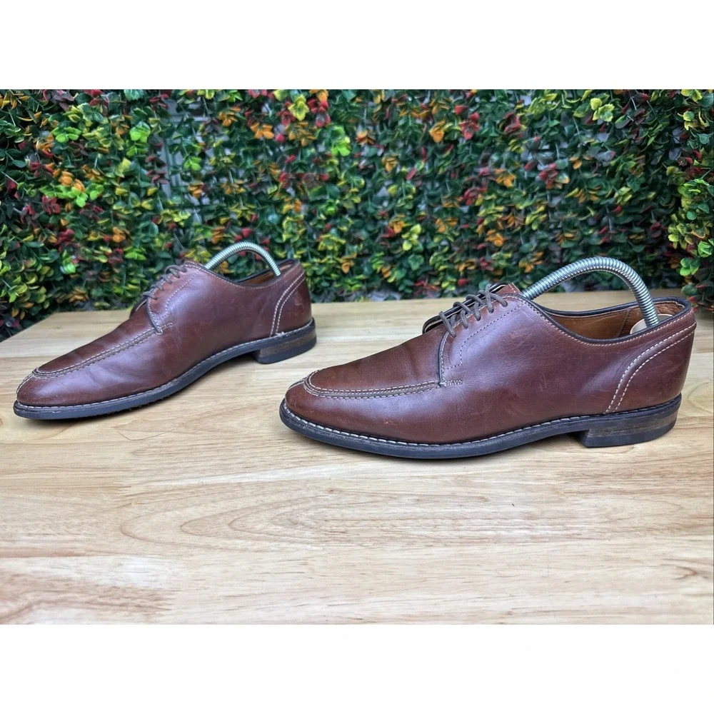 Allen Edmonds Clark Street 1906 Split Toe Brown CXL Men's Dainite Soles‎ Men's 8